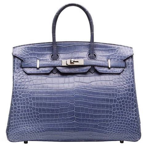 navy blue hermes birkin bag|blue crocodile hermes birkin handbag.